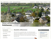 Tablet Screenshot of hug-holzhausen.de